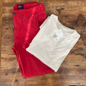 H&M White Shirt Medium